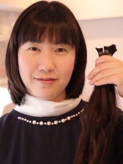 ヘアドネーションでウィッグができるまで