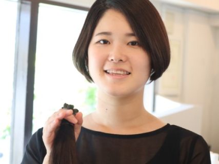 ヘアドネーションに沢山のゲストさんが来てくれました＊