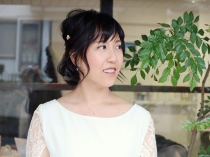 和装アップと洋装のヘアアレンジ、ショートボブバージョン♬