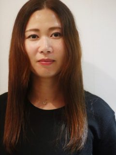 アルカリのリタッチカラーとハナヘナ、ナチュラルを使用した場合＊