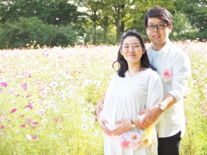 出張ヘアメイクでマタニティフォト撮影！～昭和記念公園～