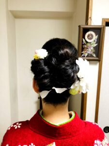 出張ヘアセット　七五三　着付け　ママ　東京