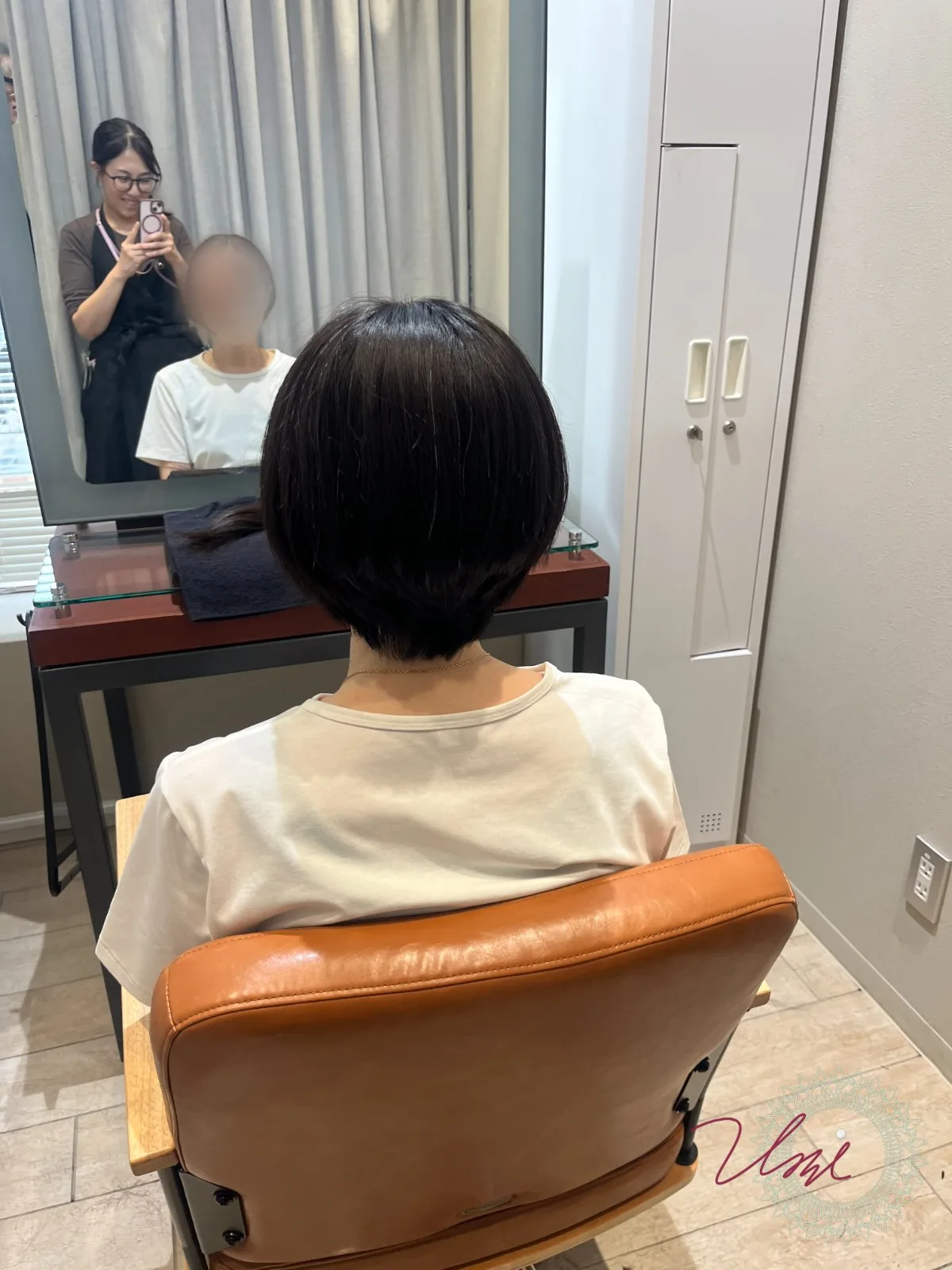 東京・銀座ヘアドネーション施術後 1 東京・銀座ヘアドネーション施術後 1