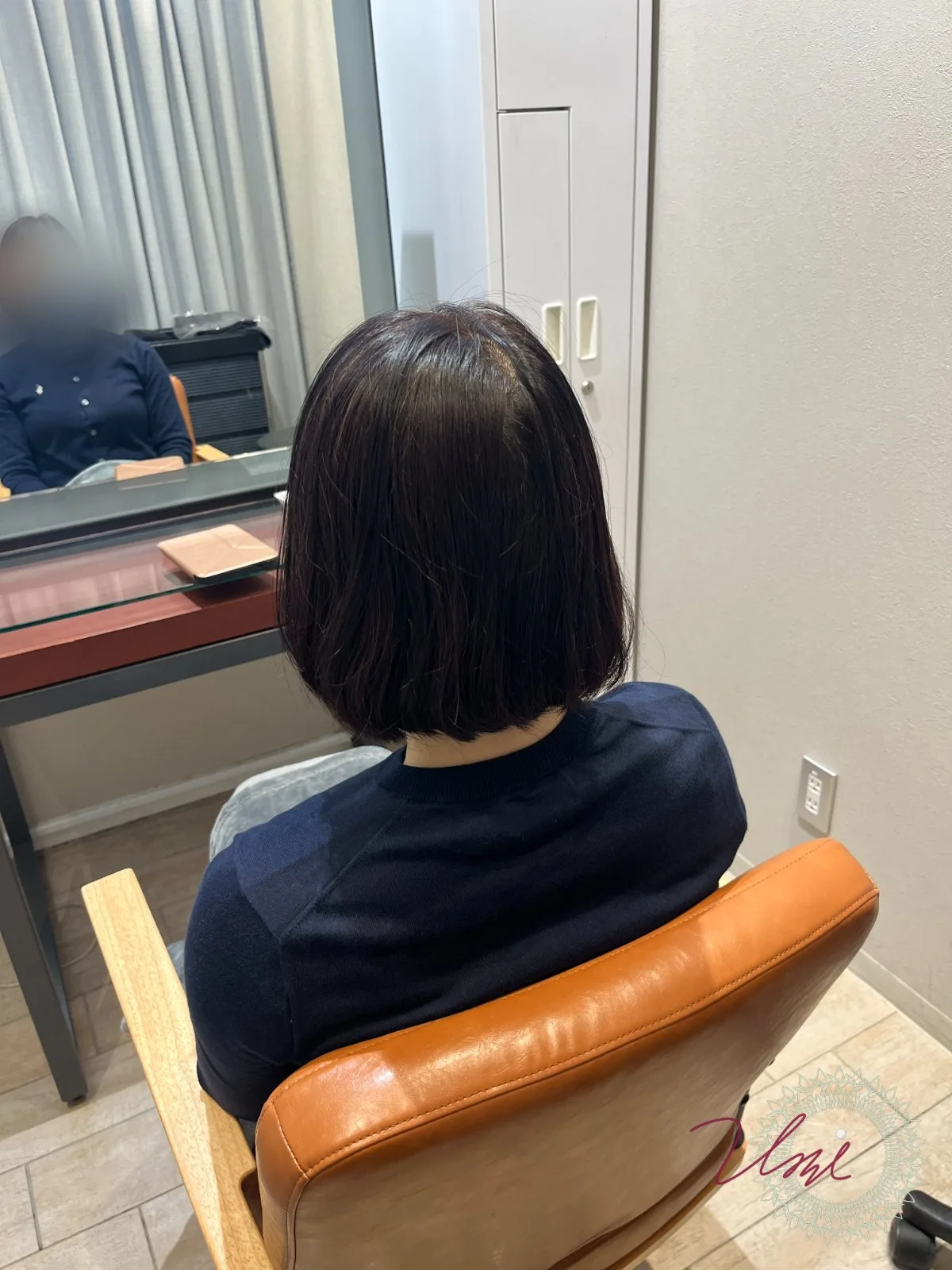 東京・銀座天然ヘナ施術前 1